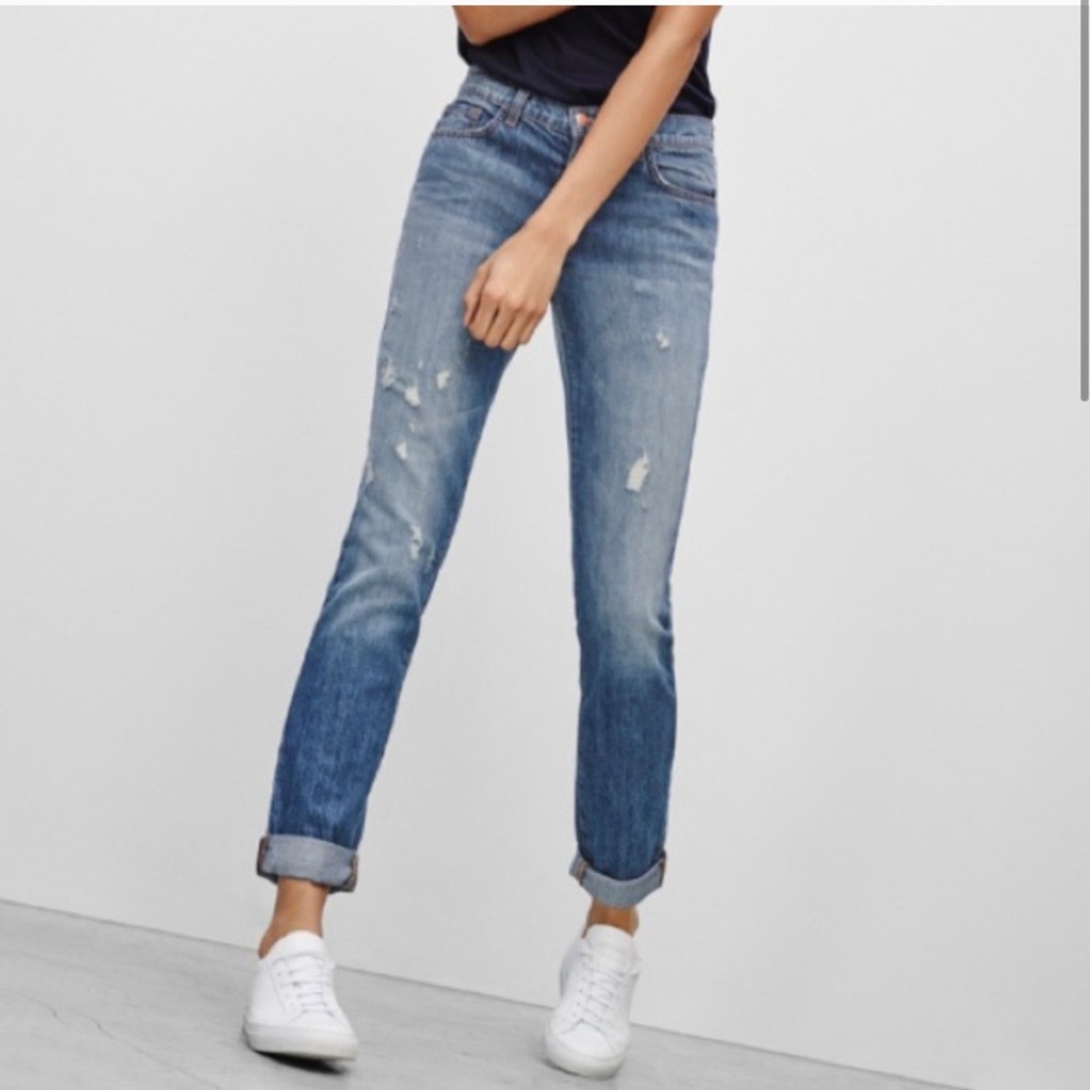 J brand jade broken, boyfriend jeans new